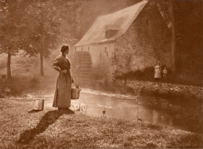 Léonard Misonne - Auprès du Moulin, 1905 (2).png